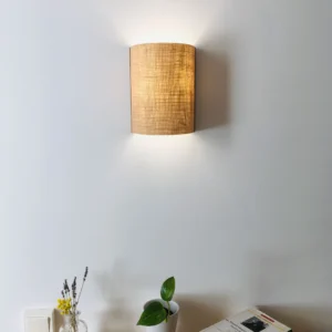 Aplique de pared de yute Natural
