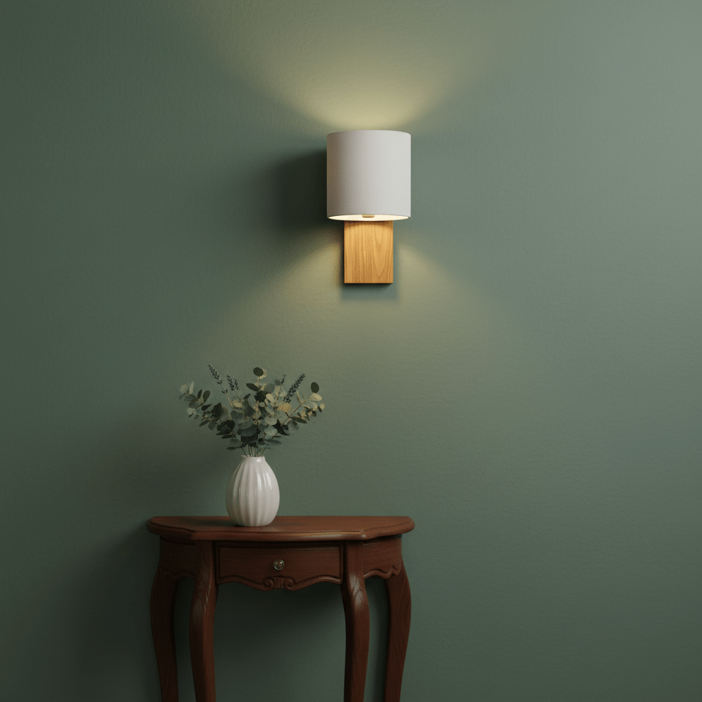 Aplique de pared lino Banco stick 15