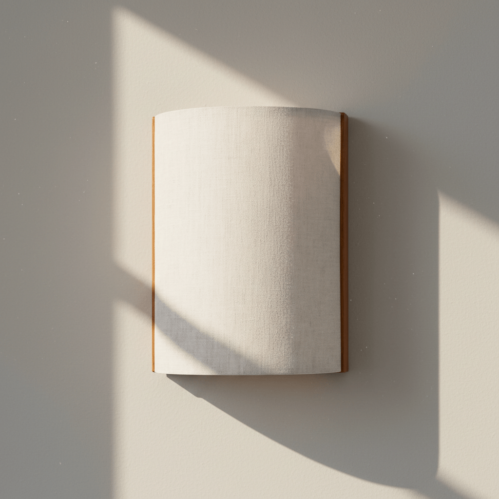 Aplique de pared medio cilindro Diiseño atemporal Berlett.